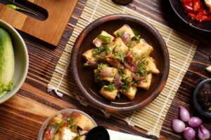 紅燒豆腐菇菇煲 · 純素下飯