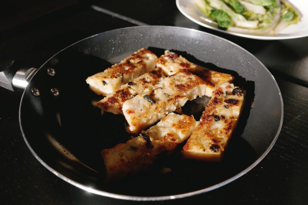 香煎醬油豆腐
